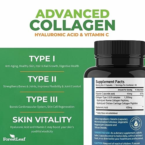ForestLeaf Multi Collagen Pills